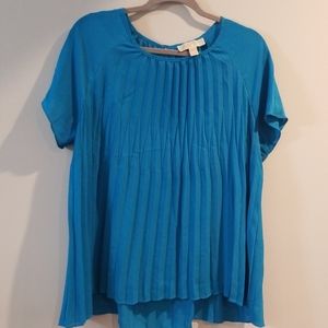 Teal blue Michael Kors top